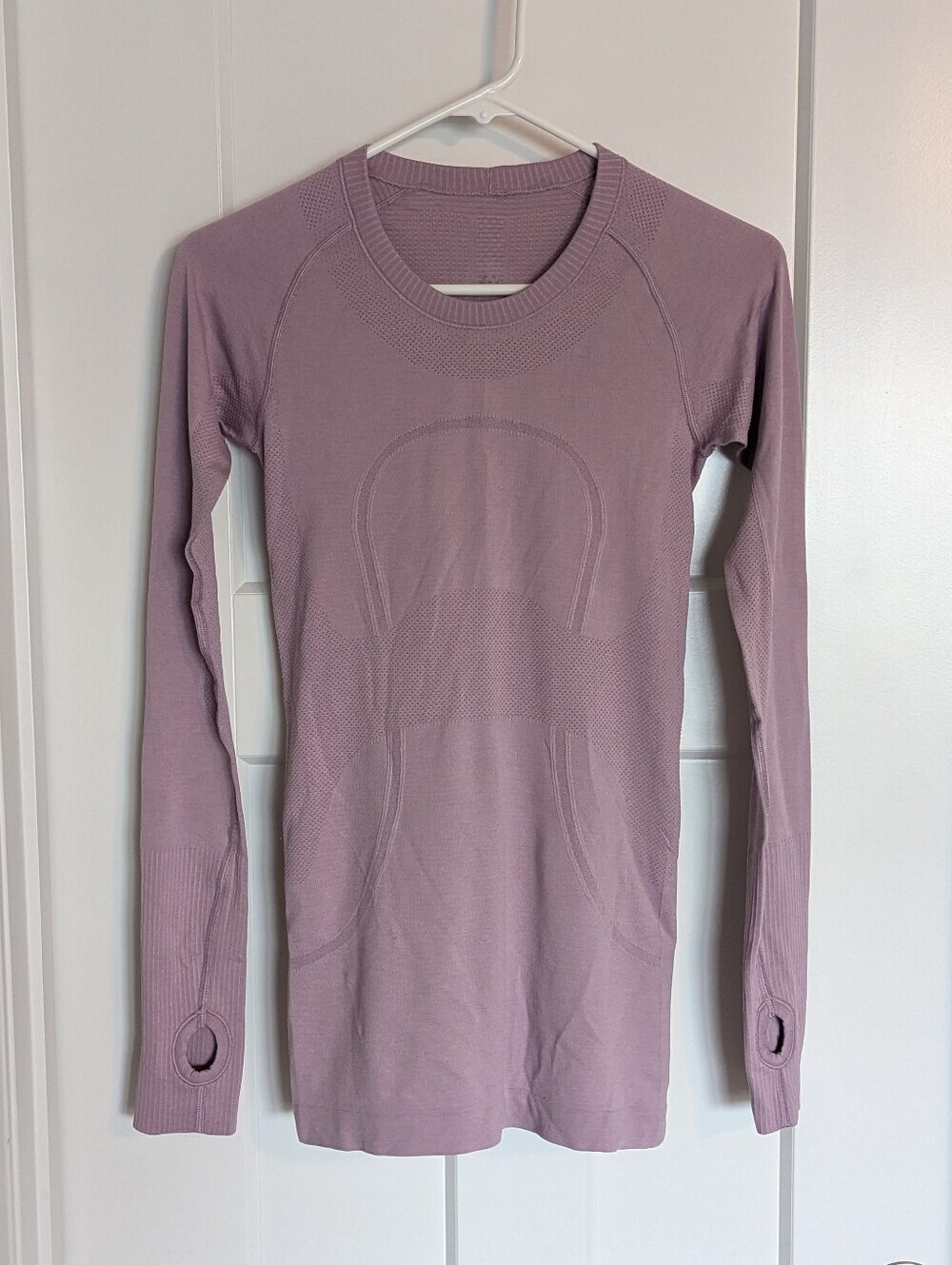 Lululemon Swiftly Long Sleeve - Light Purple Pink sz 4